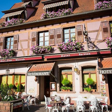 Hotel Au Lion Рибовиль Экстерьер фото